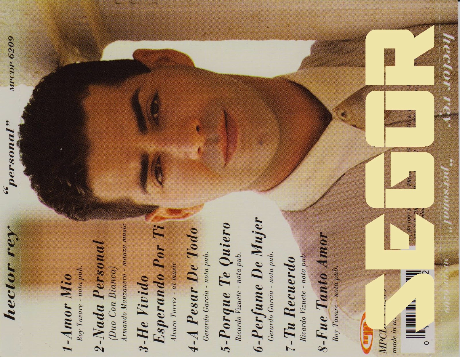 LA SALSA DEL SEGOR HECTOR REY 1997 Personal