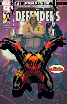 The Defenders (2017) #6 Deadpool Cover
