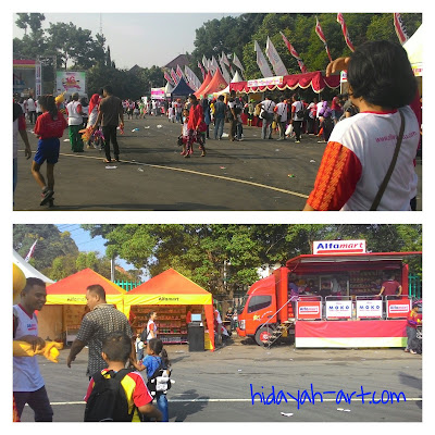 FunWalk Bersama Alfamart, Roadshow Ultah di Sebelas Kota Di Indonesia