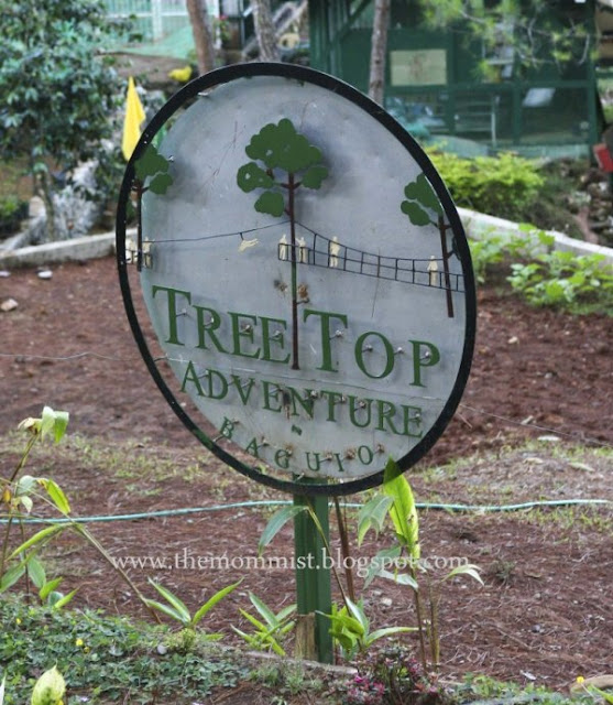 Tree Top Adventure Baguio Signage