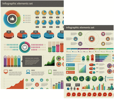 Ilustrasi info grafik Contoh Ilustrasi info grafik