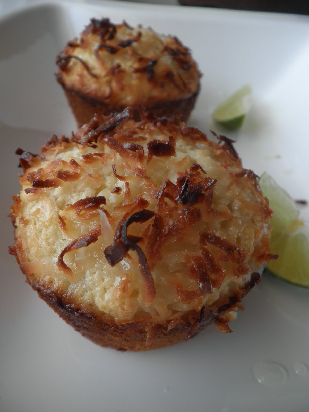 The Kitchen Pirate Post 23 Coconut Lime Muffins with a Lime Glaze