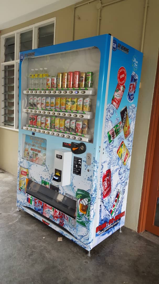 BERAPA KEUNTUNGAN JIKA BUAT BISNES VENDING MACHINE?