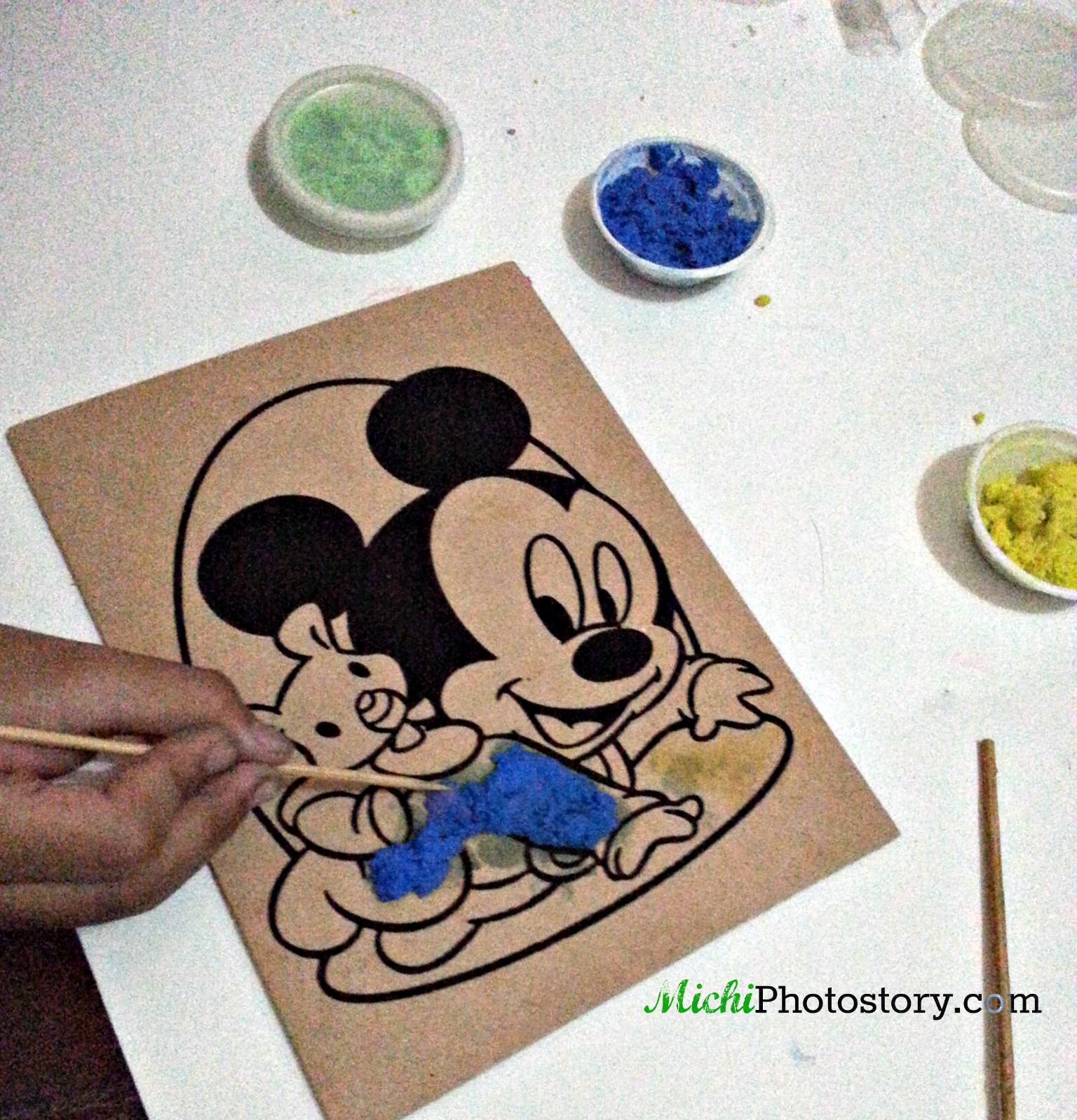 Michi Photostory Paper Clay Art