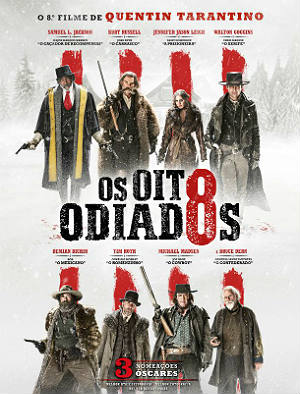 Os Oito Odiados DVDRip XviD Dual Audio & RMVB Dublado Baixar THE HATEFUL EIGHT Poster 70x100cm PO Os Oito Odiados DVDRip XviD Dual Audio & RMVB Dublado Download