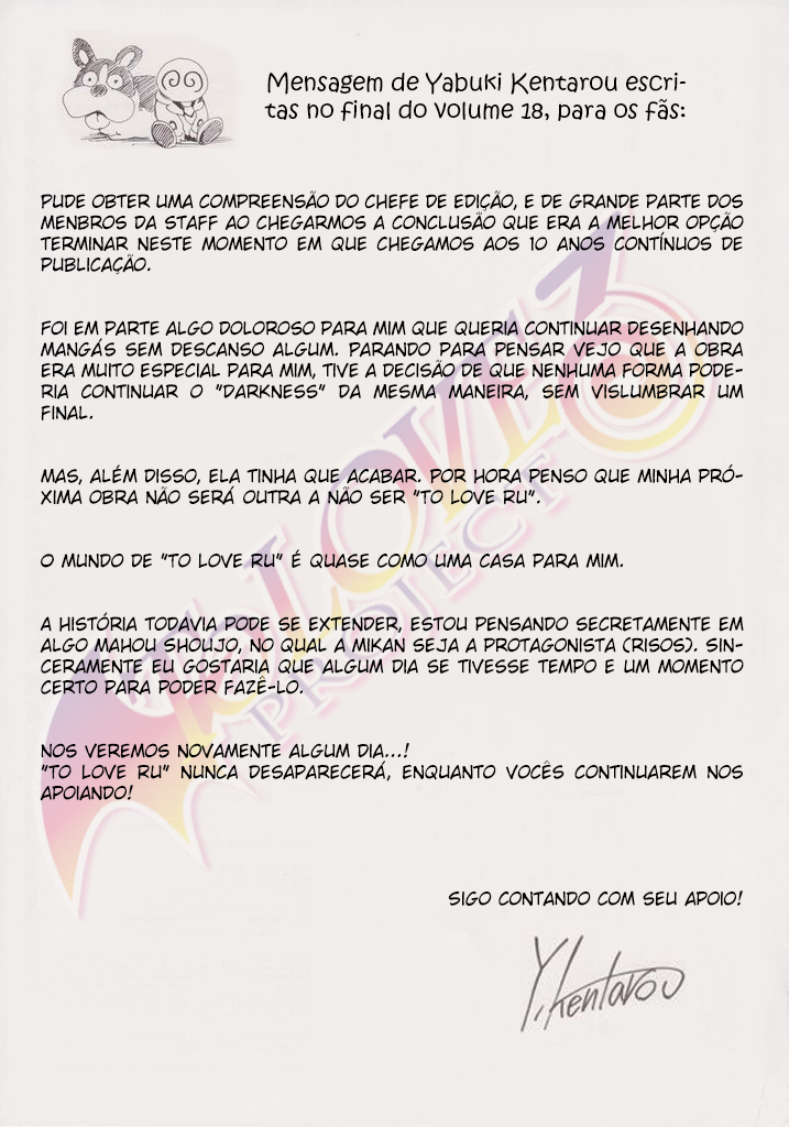 To Love Ru continuação confirmada