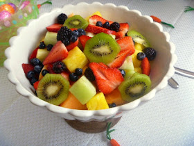 Have fun with your fruit!  Make Beth's Simple Fruit Salad for all your happenings! - Slice of Southern