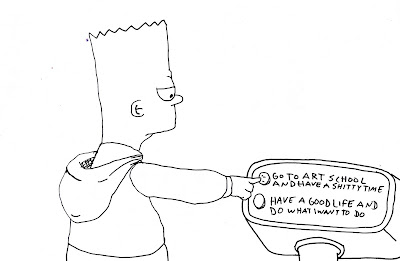 bart simpson tells it like it is