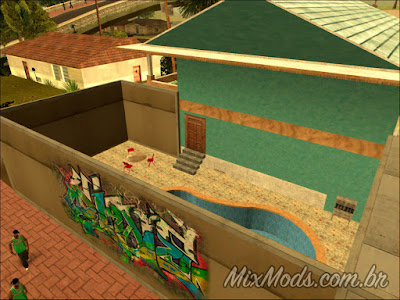 gta sa mod nova casa do cj hd interior estilo gta v corrigida