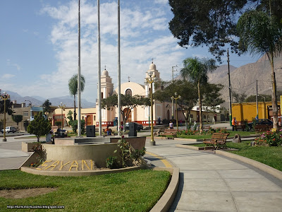Plaza de Armas de Sayán