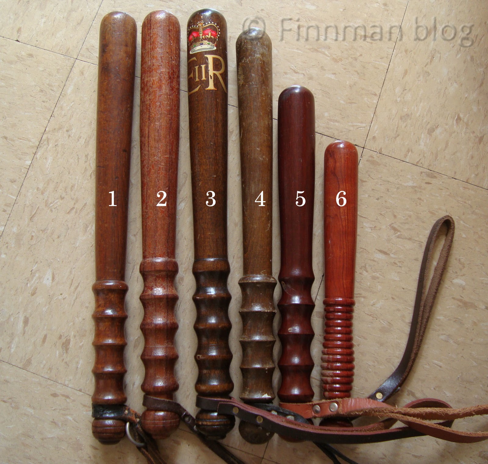 Avon & Somerset Constabulary British Police Equipment Part 3 Truncheons