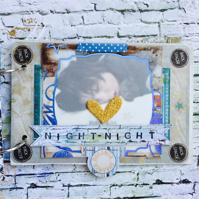 Boy Misc Me Mini Album by Angela Tombari using BoBunny Life In Color Collection Boy Misc Me Mini Album by Angela Tombari using BoBunny Life In Color Collection