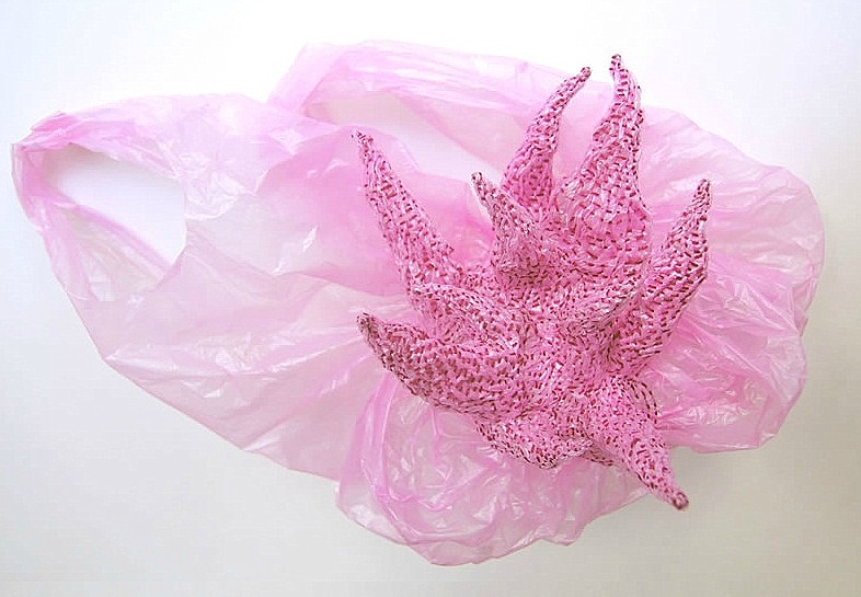 FRACTAL ART Plastic Bag Art