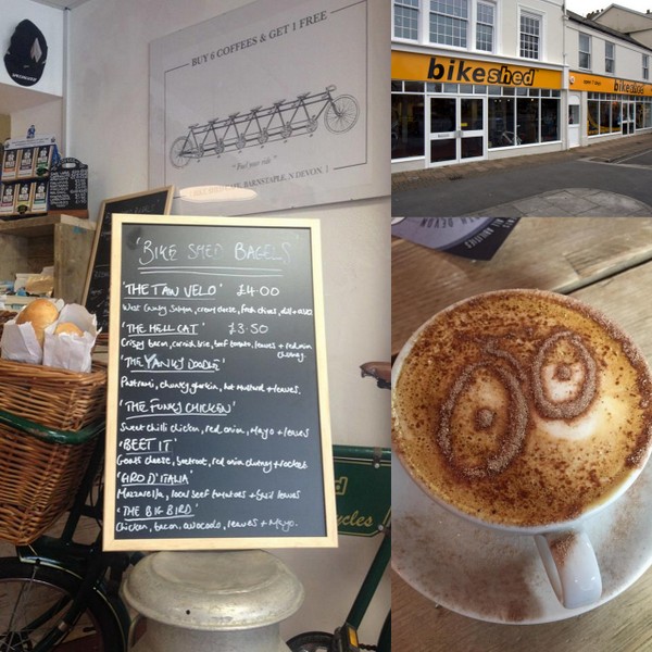 North Devon Coast and Country Chronicle The Bike Shed Cafe, Barnstaple
