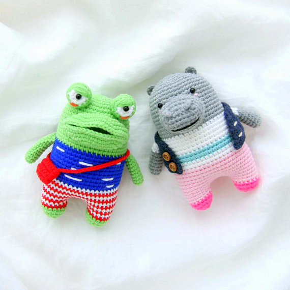 Amigurumi animals crochet pattern