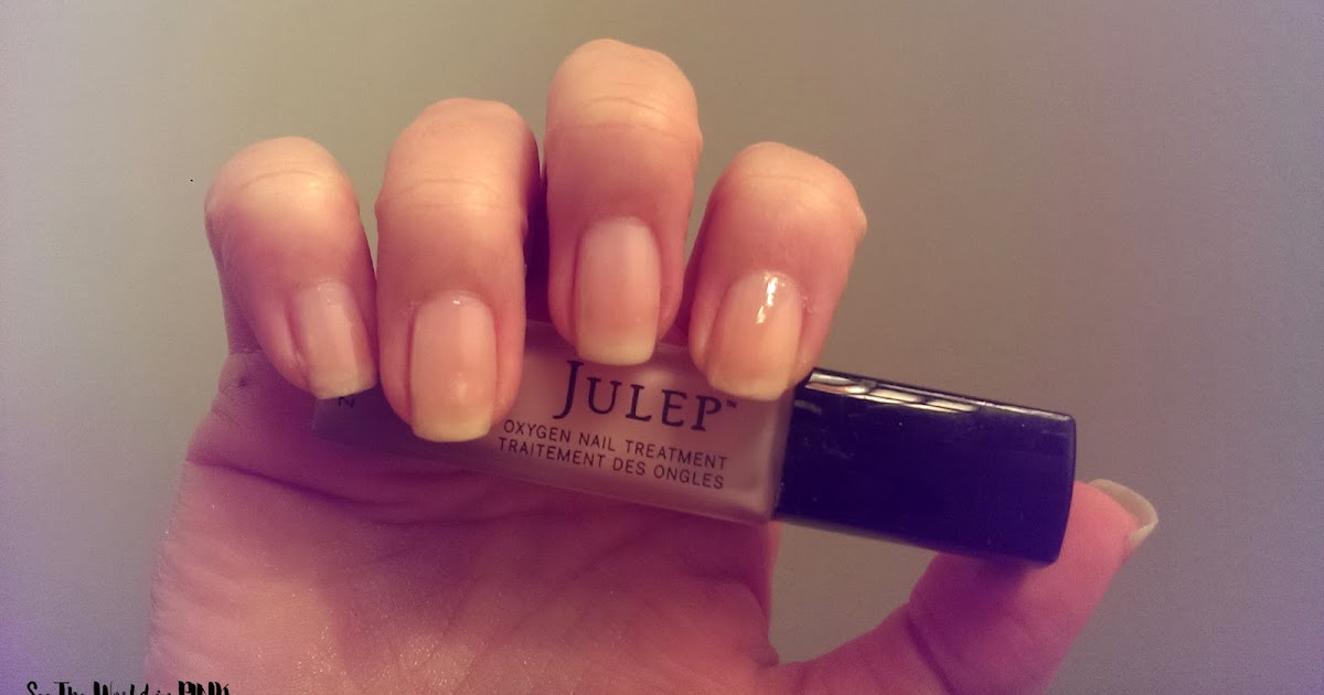 Manicure Monday Julep Oxgen Nail Treatment See the World in PINK