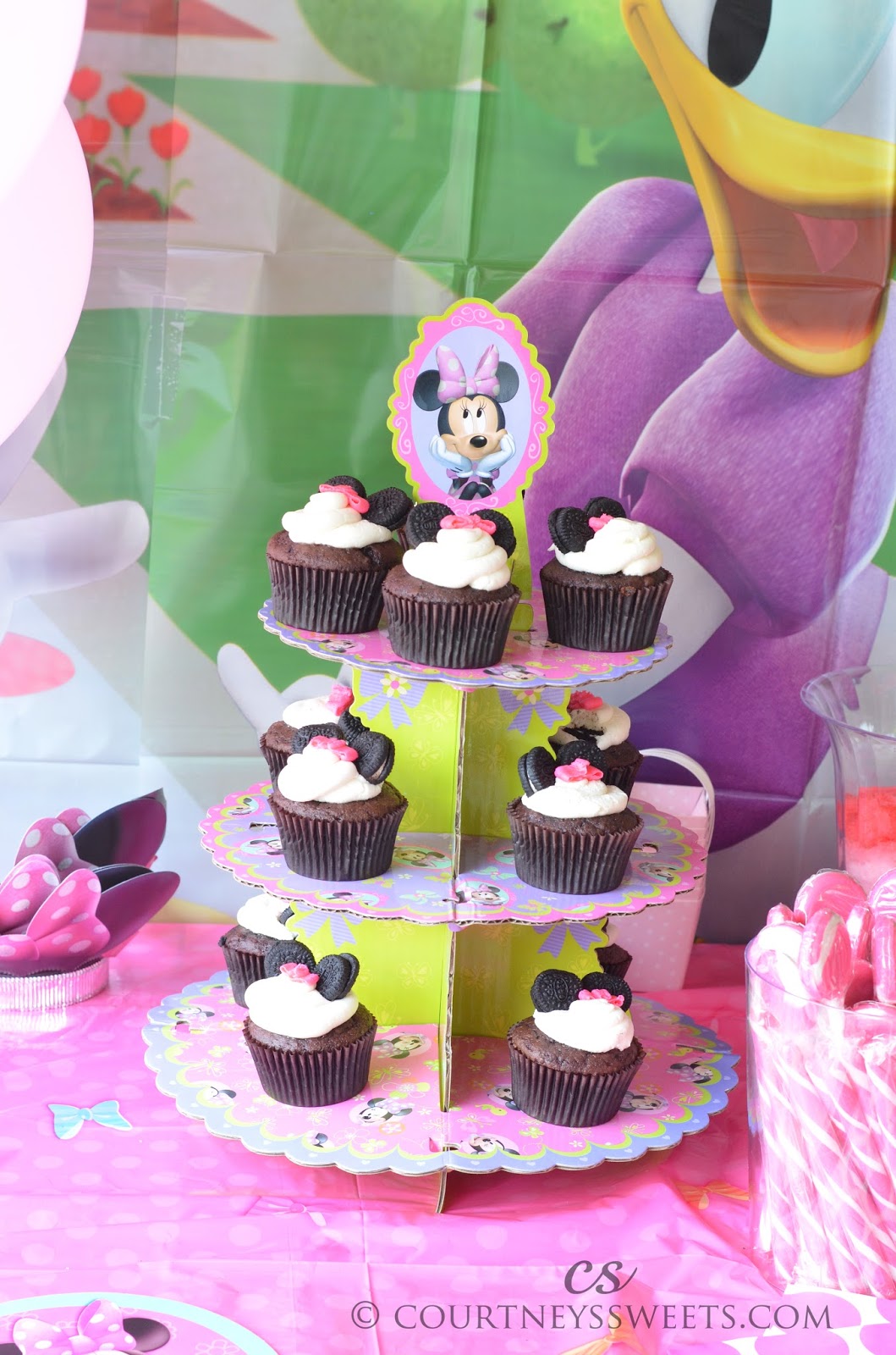 minnie mouse cupcakes courtney