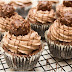 Dark Chocolate Ferrero Rocher Nutella Cupcakes