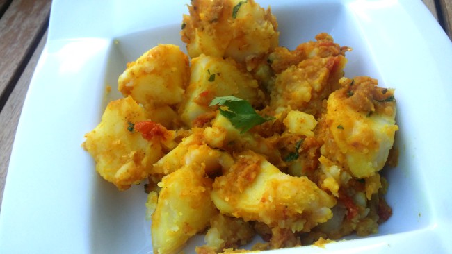 Patatas Aloo Jeera  (patatas De La India)
