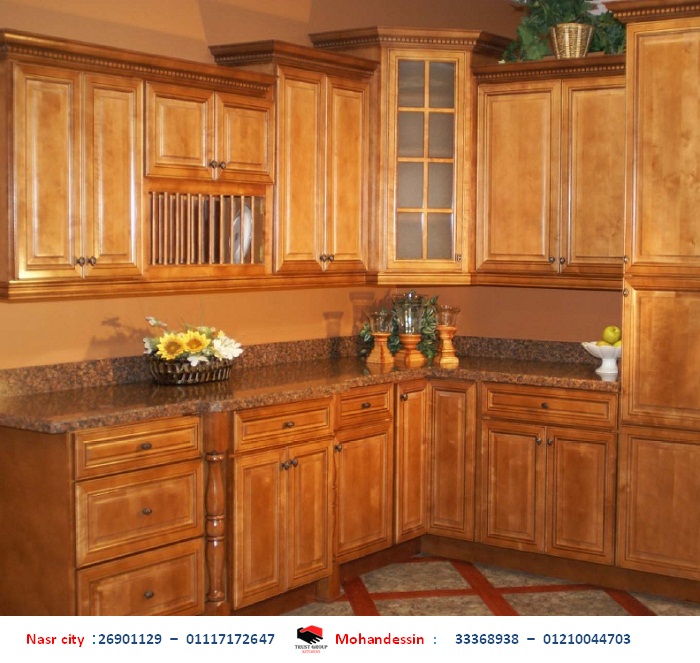 مطبخ امريكى مفتوح صغير شركة مطابخ