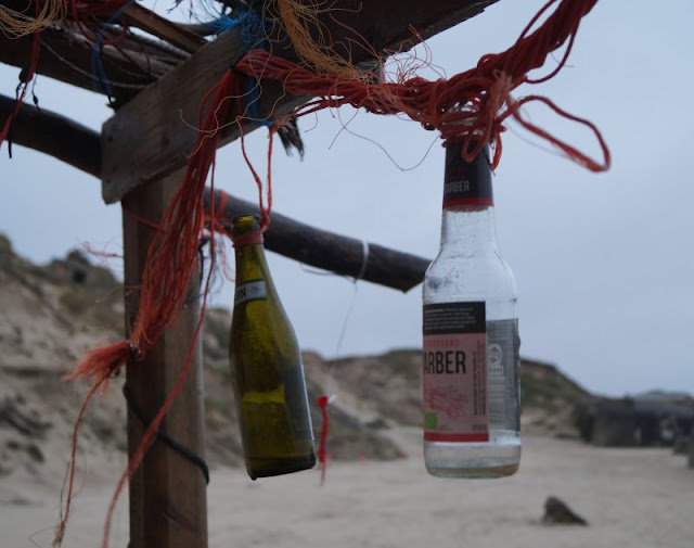 Die Lökken Beachbar: Die coolste Bar der Jammerbucht. Getränke sollten mitgebracht werden!