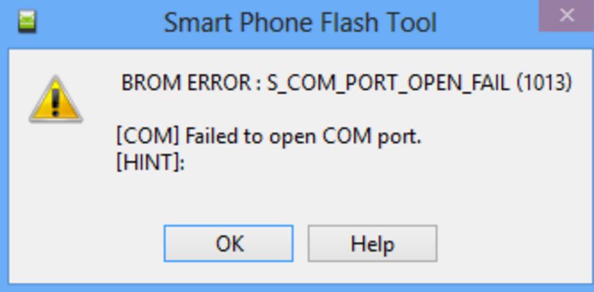 Открой fail. Brom Error s com Port open fail 1013. Com Port open fail 1013 failed to open com Port. Brom Error. Error Chips.