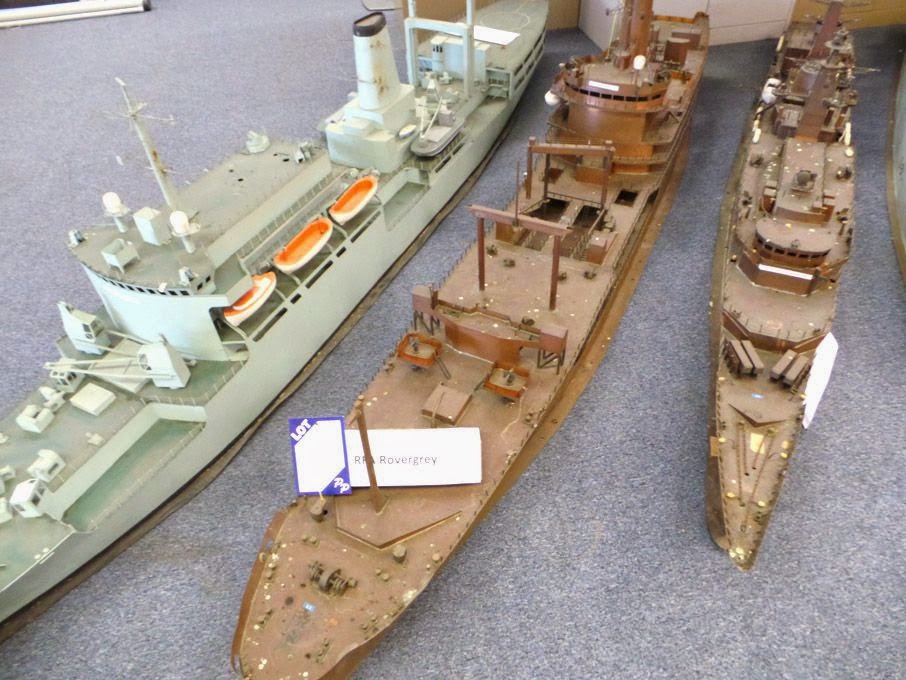RAF Grey Rover (Rovergrey) Royal Fleet Auxiliary Vessel, completed April 1969 qinetiq online auction 1:50 scale models of naval ships
