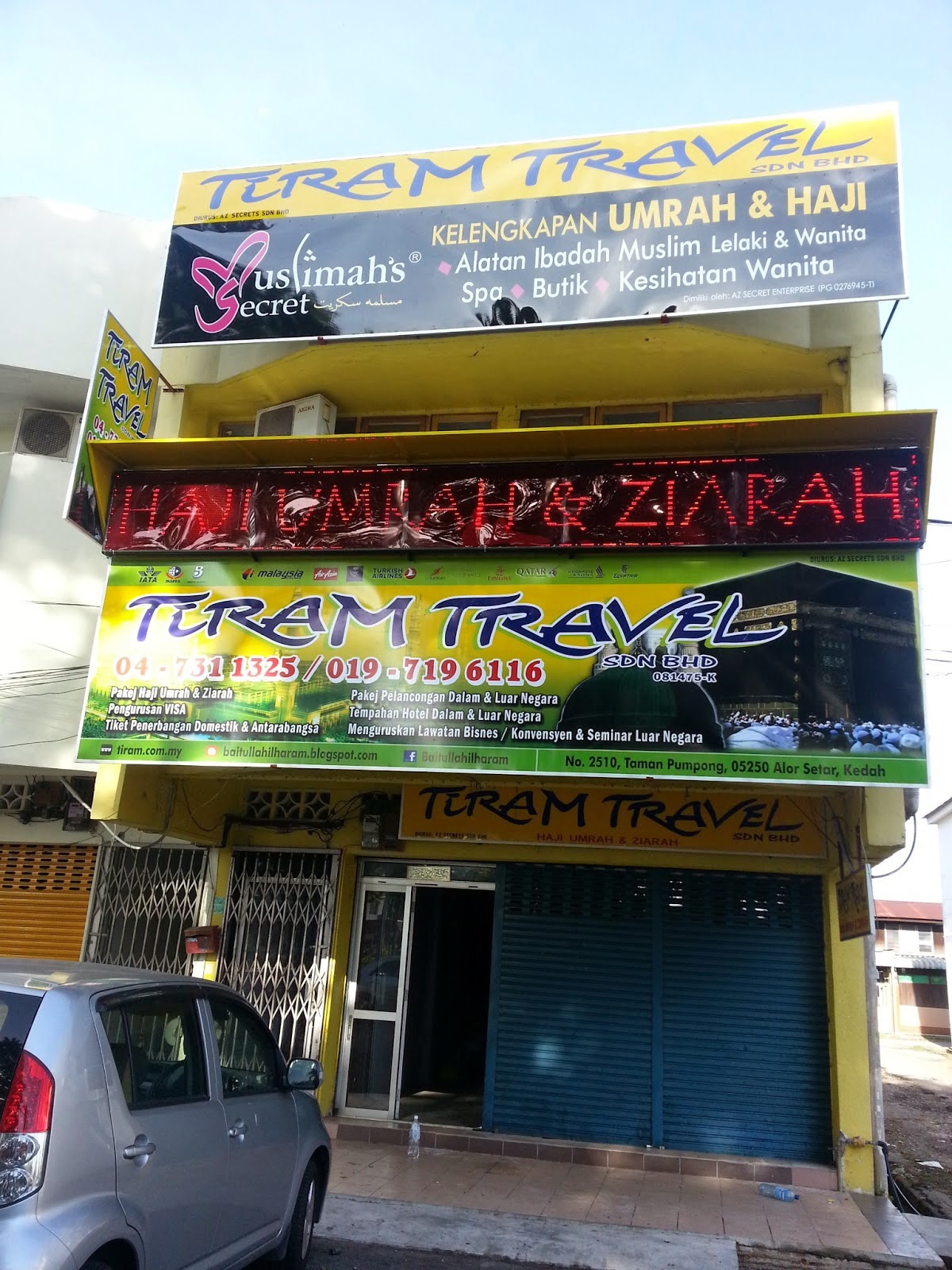 review tiram travel