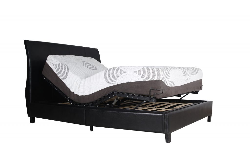 platform bed with 15 inch mattress