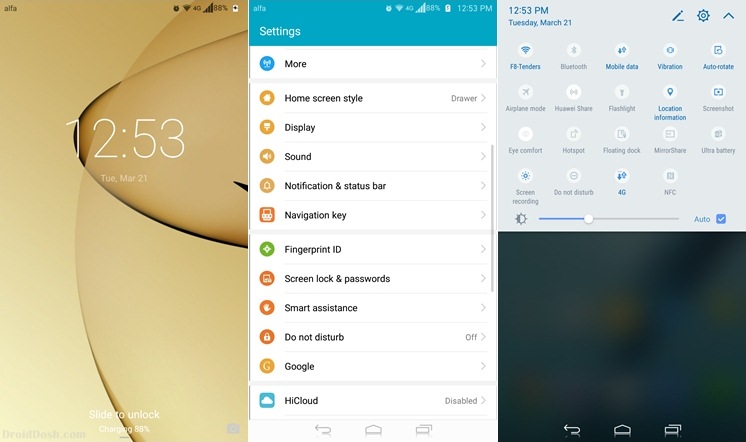Samsung Galaxy Note 5 Theme v1.0  for EMUI 5.0 (Huawei Theme)