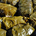 Japrak with grape leaves