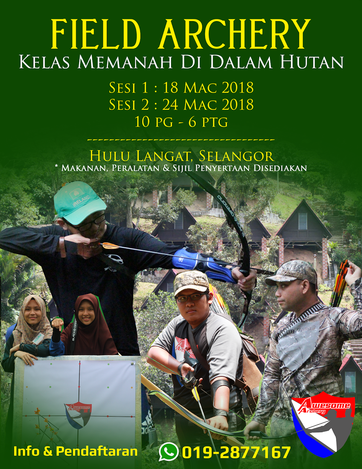 Awesome Archery Malaysia FIELD ARCHERY HULU LANGAT SELANGOR