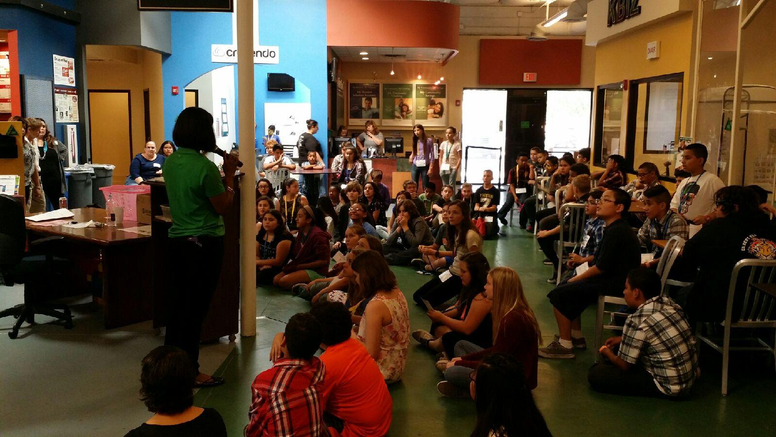 Life at Gilbert Elementary... 6th grade goes to JA Biztown