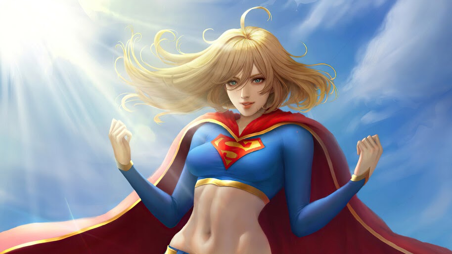 Supergirl, DC, Superhero, 4K, #6.2148