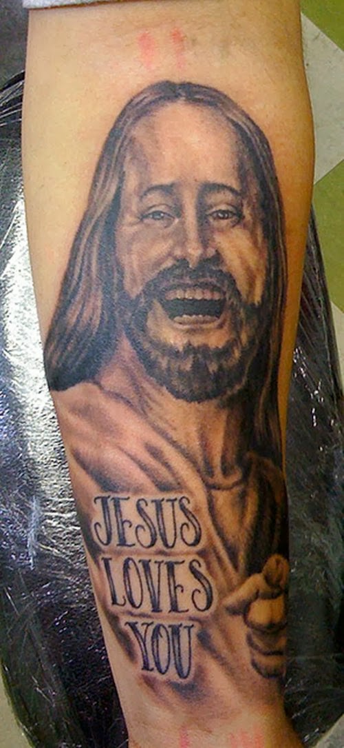 Desenhos de Tatuagem Desenhos de tatuagem de Jesus Cristo