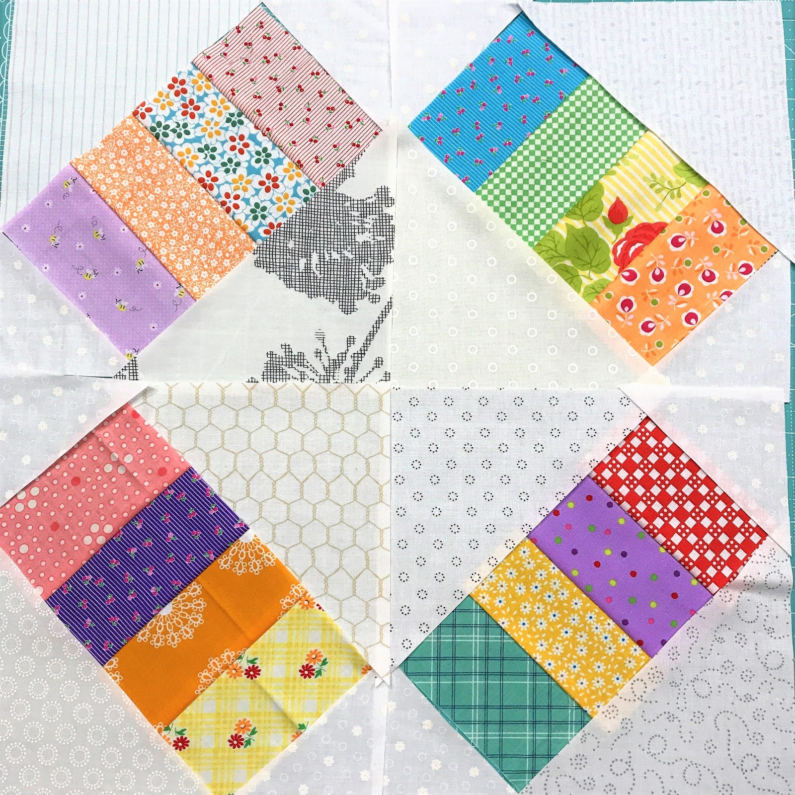 Spun Sugar Quilts Jelly Roll Railway Quilt along....