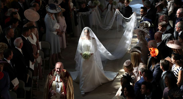 Wedding of Prince Harry and Meghan Markle.