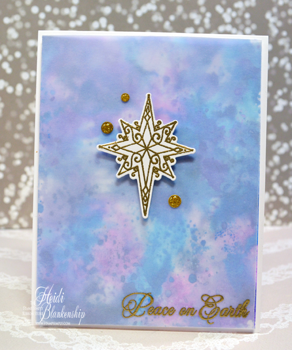 here is a look at the card i designed dont you just love the soft colors in the background i had some fun playing with the tim holtz distress oxide inks - Peace On Earth Christmas Cards here is a look at the card i designed dont you just love the soft colors in the background i had some fun playing with the tim holtz distress oxide inks - Peace On Earth Christmas Cards