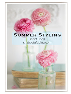 How To Make A Unique Book Runner summer-styling-book-shabbyfufublog.com
