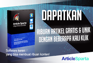 Software Pembuat Artikel unik 100%O