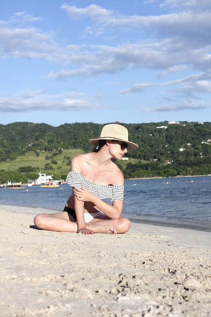 Victoria's Secret Swimsuit in Jamaica 