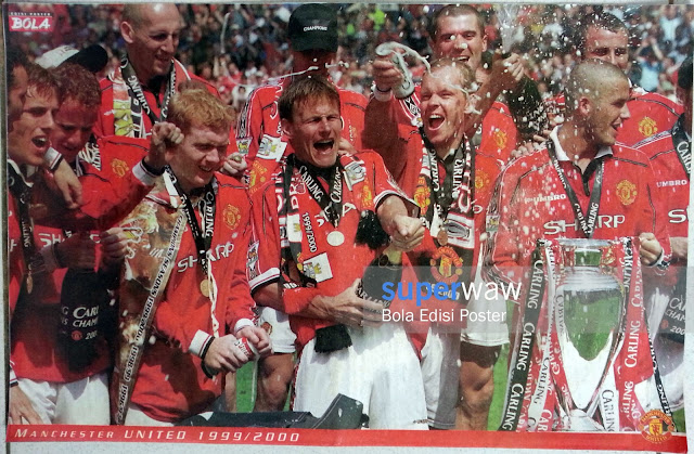 Poster Tim Manchester United 1999/2000