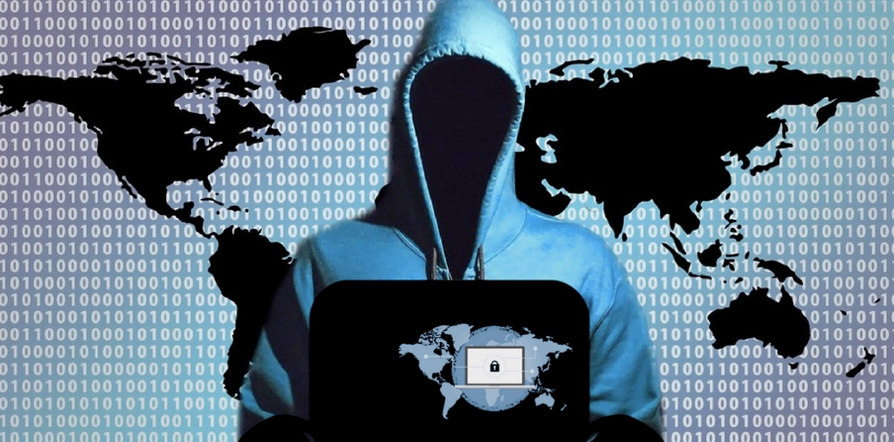 Online Hacker Hacking Activity