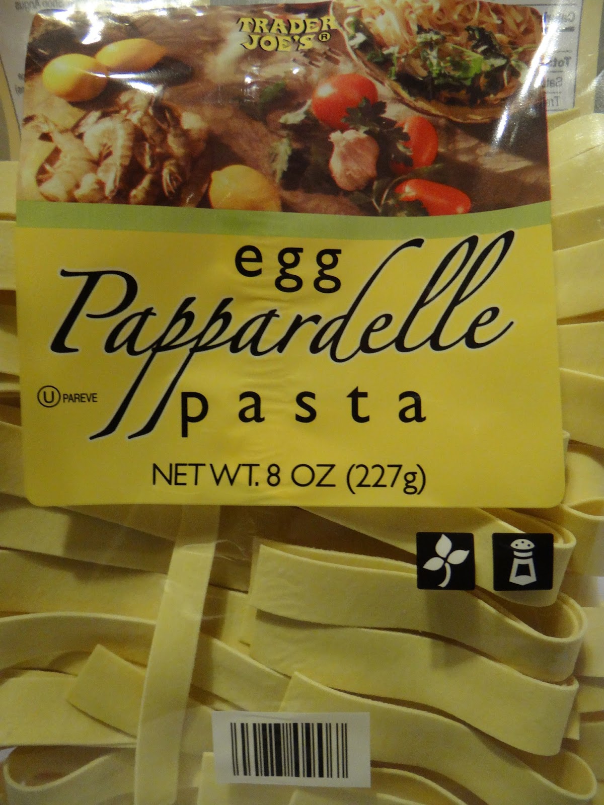 Trader Joe's 365 Day 316 Egg Pappardelle Pasta (plus bonus news