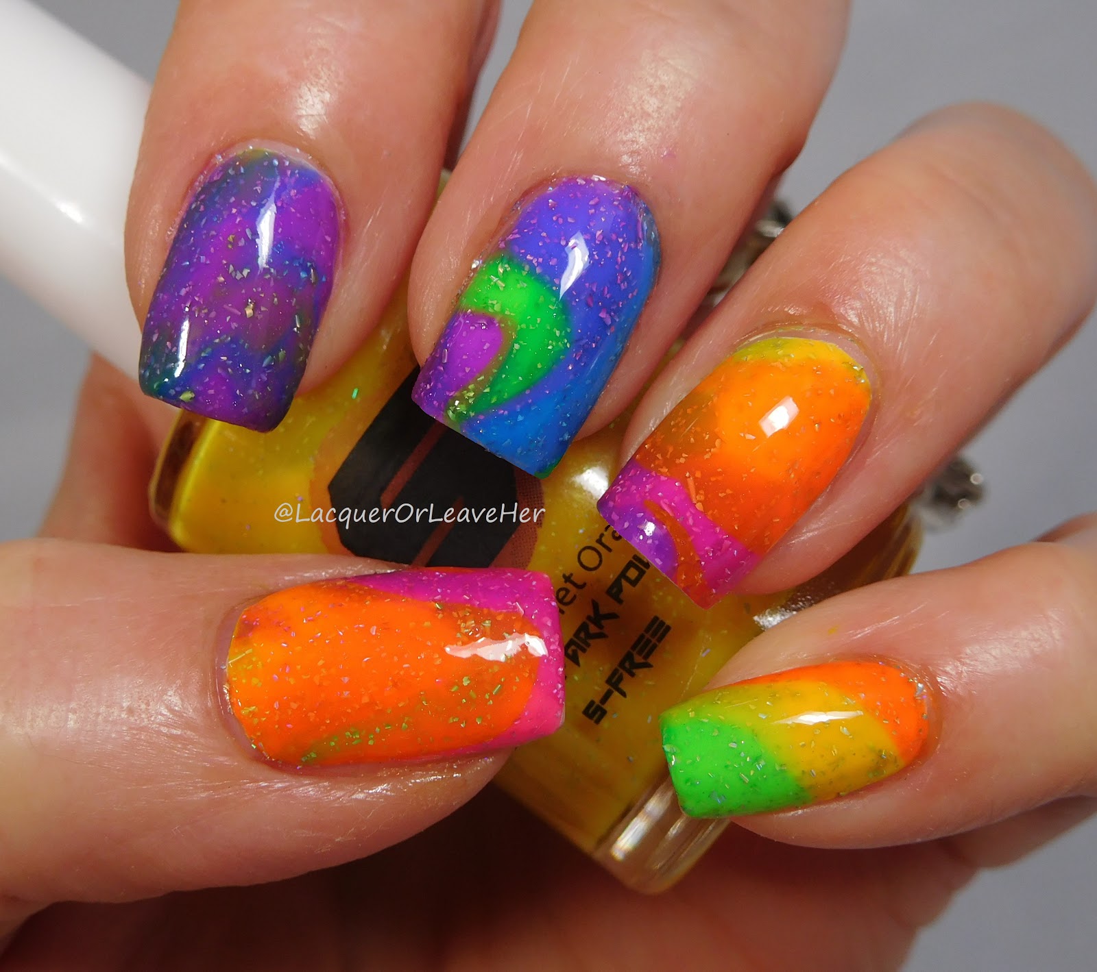 Lacquer or Leave Her! UberChic Beauty Collection 25 + Shinespark