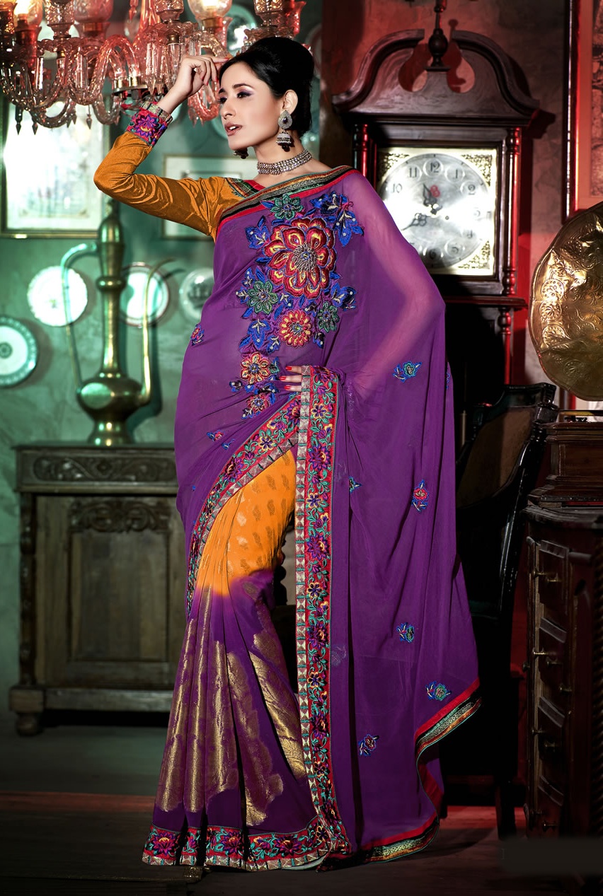 Ruchi Designer Sarees | Colorful Party Wear Spring Saree Collection ...