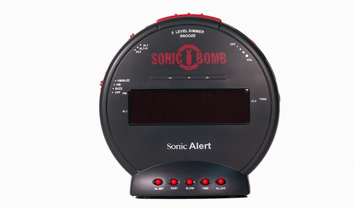 Bedroom Needs Sonic Boom SBB500ss Sonic Bomb Loud Plus Vibrating Alarm