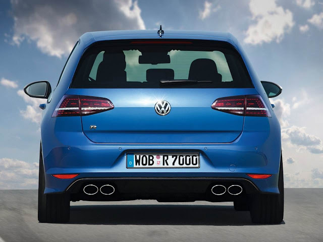 VW Golf R 2014 - traseira