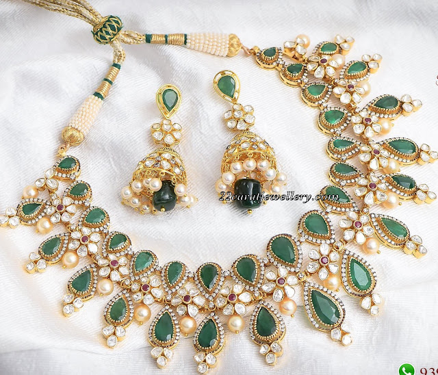Emerald Uncut Set by SwarnSri Jewellers Emerald Uncut Set by SwarnSri Jewellers