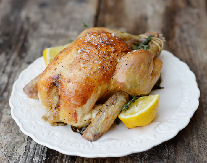 Lemon & Vanilla The best roast chicken / O melhor frango assado.